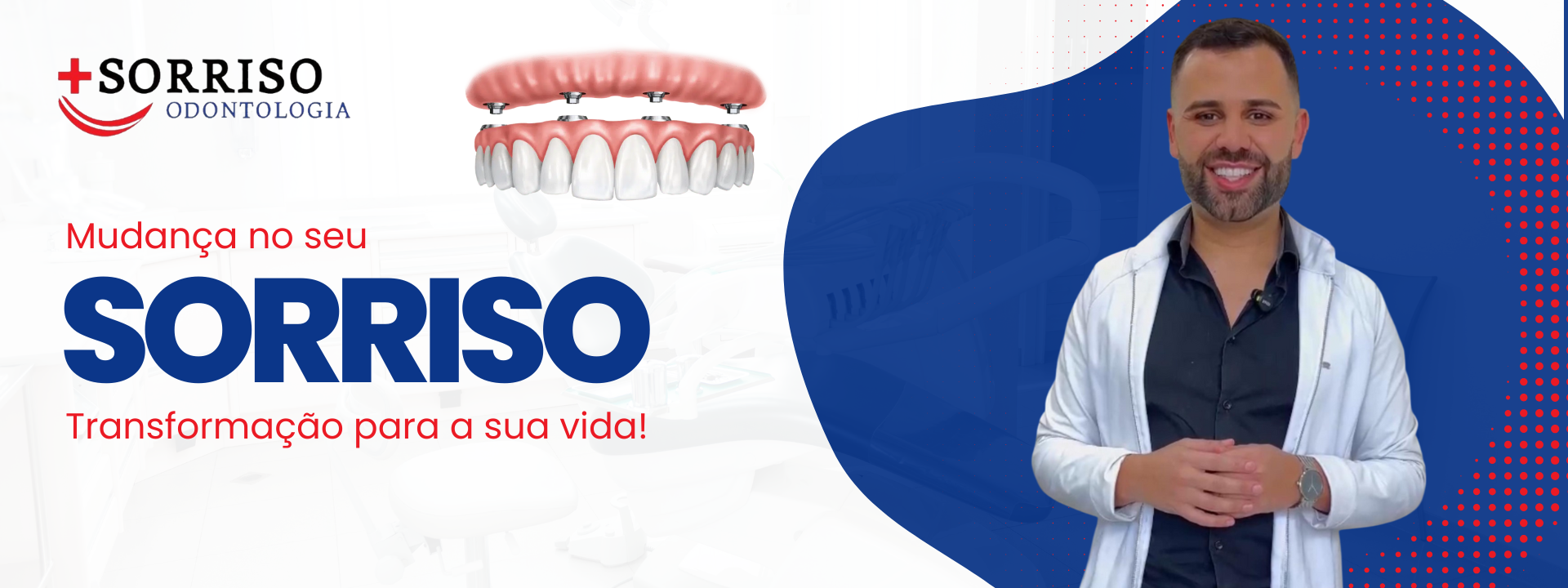 Mudança no seu sorriso - Transformação para a sua vida!